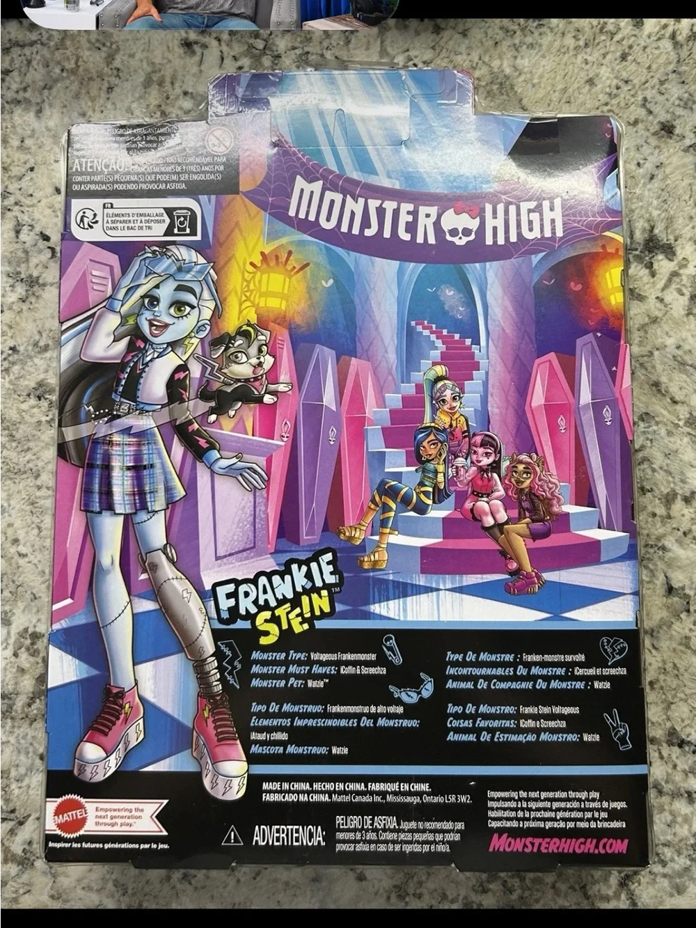 New Monster High G3 Frankie Stein Doll wave 1